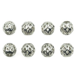 Bola 6 mm de laton para collar pulsera y aretes