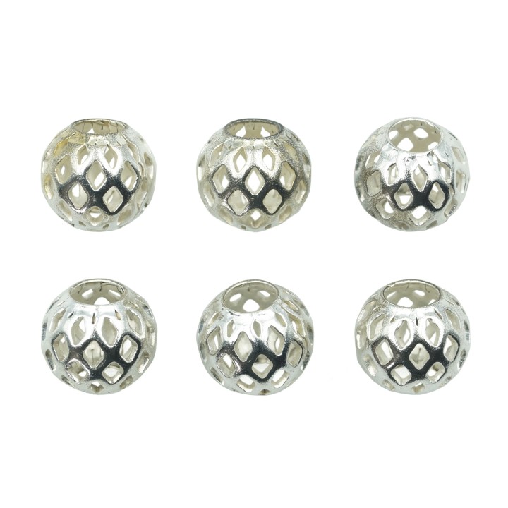 Bola 8 mm de laton para collar pulsera y aretes