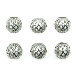 Bola 8 mm de laton para collar pulsera y aretes