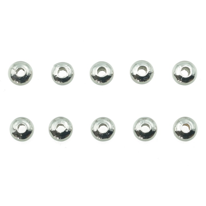 Dona lisa 3x2 mm de laton para collar pulsera y aretes