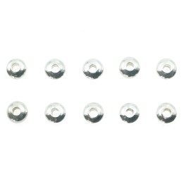 Dona lisa 3x2 mm de laton para collar pulsera y aretes