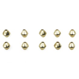 Trompo 3 mm de laton para collar pulsera y aretes