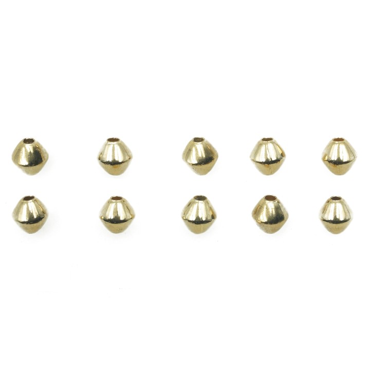 Trompo 3 mm de laton para collar pulsera y aretes