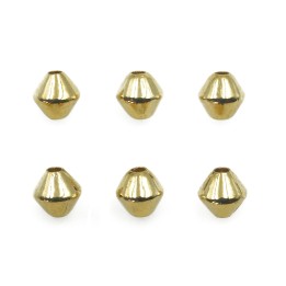 Trompo 5 mm de laton para collar pulsera y aretes