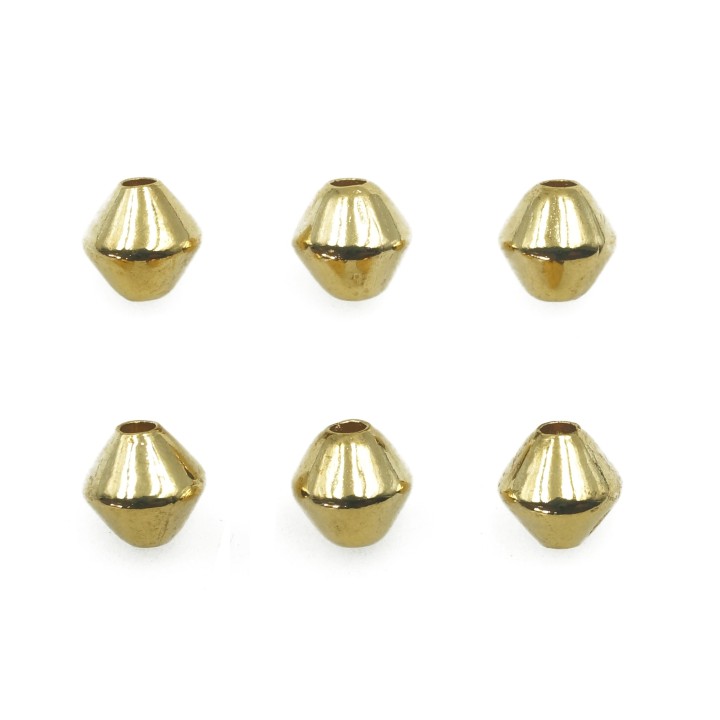 Trompo 5 mm de laton para collar pulsera y aretes