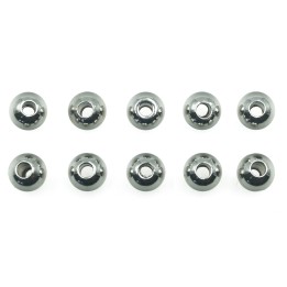 Bola 4 mm de acero inoxidable para collar pulsera y aretes