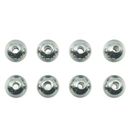 Bola 5 mm de acero inoxidable para collar pulsera y aretes