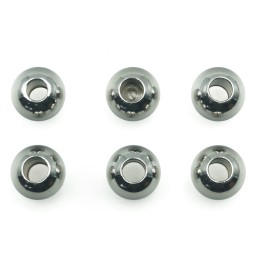 Bola 6 mm de acero inoxidable para collar pulsera y aretes