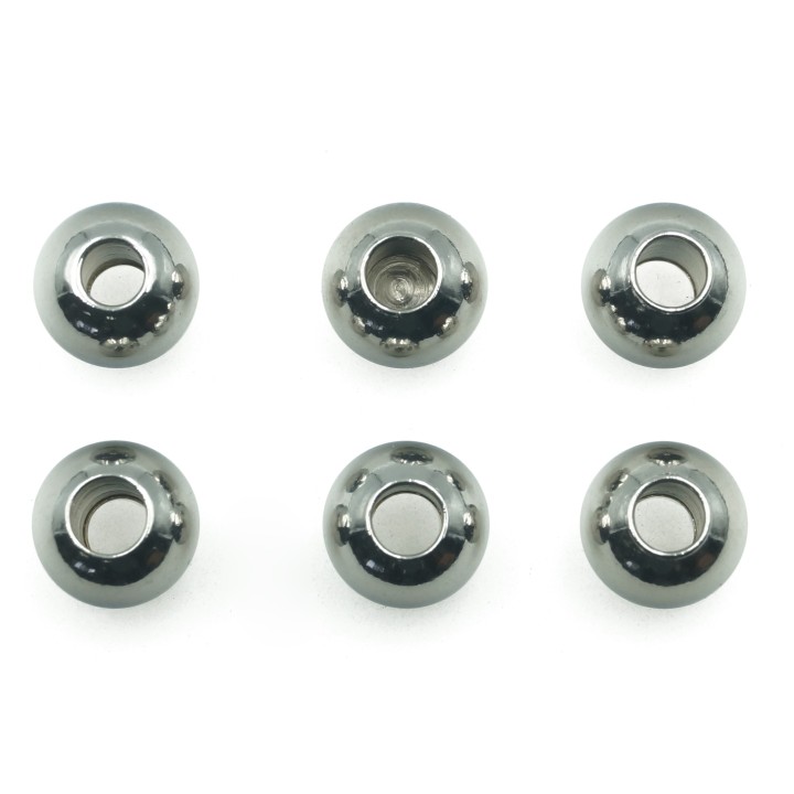 Bola 6 mm de acero inoxidable para collar pulsera y aretes