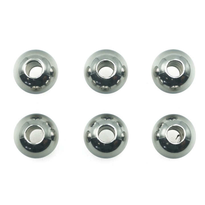 Bola 7 mm de acero inoxidable para collar pulsera y aretes