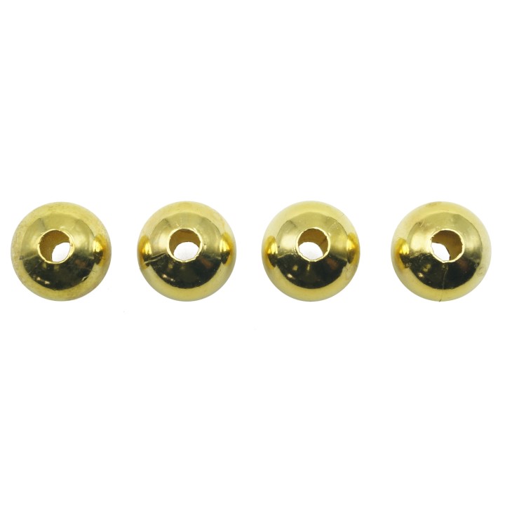 Bola 10 mm de laton para collar pulsera y aretes