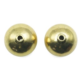 Bola 14 mm de laton para collar pulsera y aretes