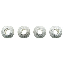 Bola diamantada 12 mm de laton para collar pulsera y aretes