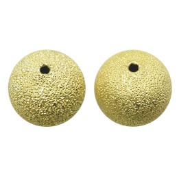 Bola diamantada 16 mm de laton para collar pulsera y aretes