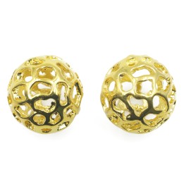 Bola 18 mm de laton para collar pulsera y aretes
