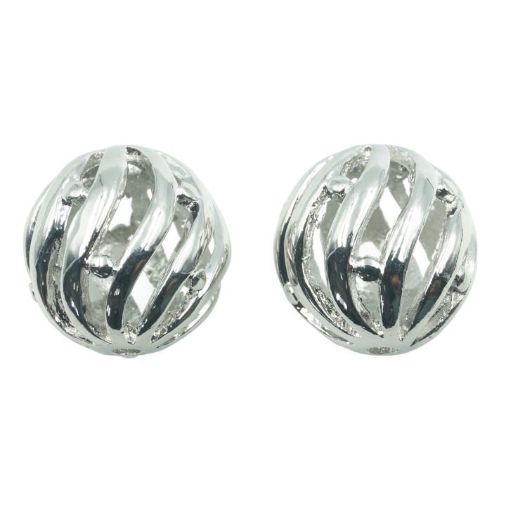Bola 18 mm de laton para collar pulsera y aretes
