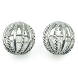 Bola 18 mm de laton para collar pulsera y aretes