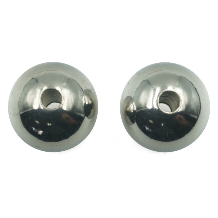 Bola 14 mm de acero inoxidable para collar pulsera y aretes