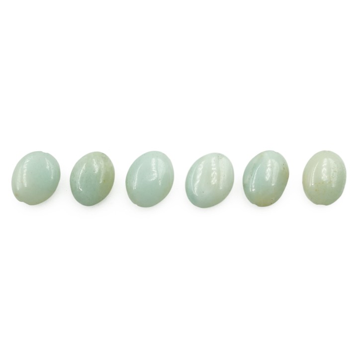 Piedra Natural 10x8 mm Oval Amazonite
