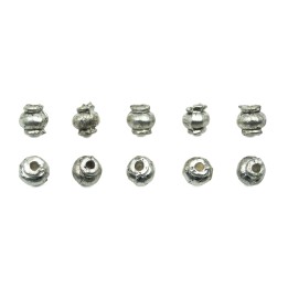 Bola 5mm de pewter para collar pulsera y aretes