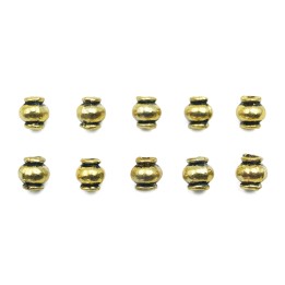 Bola 5mm de pewter para collar pulsera y aretes