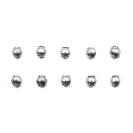 Bola 4mm de pewter para collar pulsera y aretes