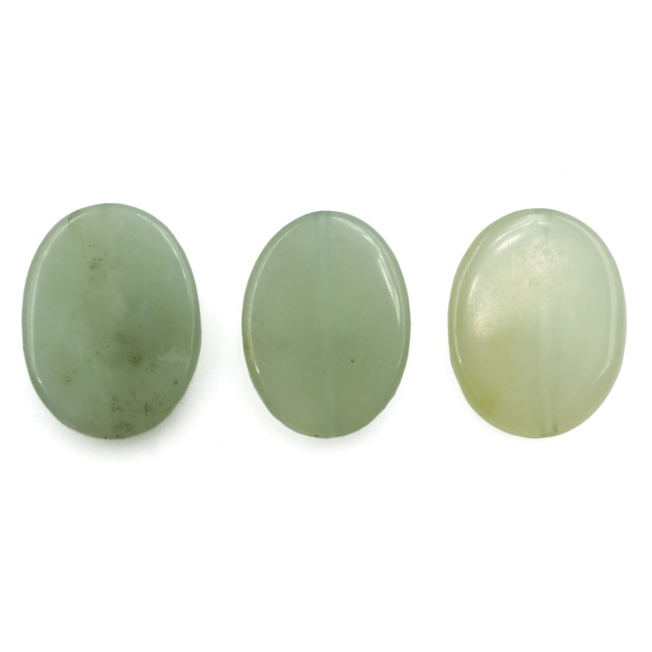 Piedra natural 15x19mm Oval New Jade