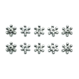 Timon 8x2mm de pewter para collar pulsera y aretes