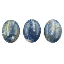 Piedra natural 15x20mm Oval Sodalite