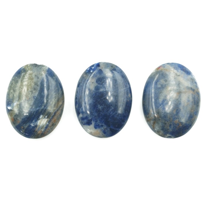 Piedra natural 15x20mm Oval Sodalite