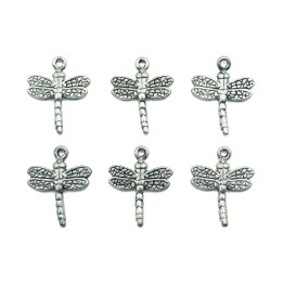 Avispa con argolla 21x17mm de pewter para collar pulsera y aretes
