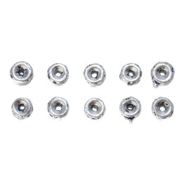 Dona 6x3mm de pewter para collar pulsera y aretes