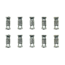 Cilindro con figura 11x5mm de pewter para collar pulsera y aretes