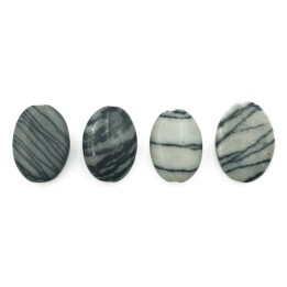 Piedra natural 10x14mm Oval  Black Picazo