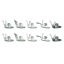 Caracol 12x10mm de pewter para collar pulsera y aretes