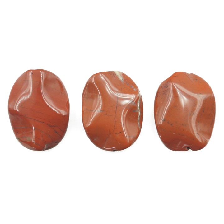 Piedra natural 15x20mm Oval Red Jasper