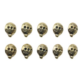 Globo aerostatico 9x7mm de pewter para collar pulsera y aretes