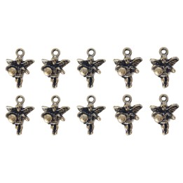 Angel con argolla 19x12mm de pewter para collar pulsera y aretes
