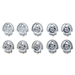 Mano con figura 13x12mm de pewter para collar pulsera y aretes