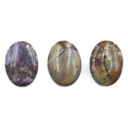 Piedra natural 15x20mm Oval Dark Amatista