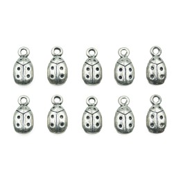 Catarina con argolla 13x7mm de pewter para collar pulsera y aretes