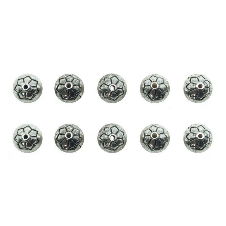 Rombo 9x9mm de plastico para collar pulsera y aretes
