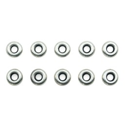 Argolla 9mm de plastico para collar pulsera y aretes