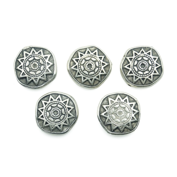Plano deforme 18x6mm de plastico para collar pulsera y aretes