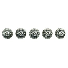 Bola 12mm de plastico para collar pulsera y aretes