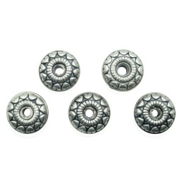 Rondel 19x8mm de plastico para collar pulsera y aretes