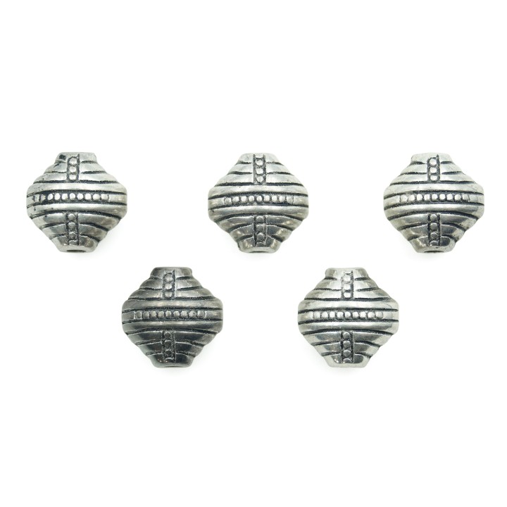 Rombo 15x11mm de plastico para collar pulsera y aretes