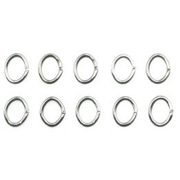 Argolla  6X5mm De Laton para Collar Y Pulsera Irp