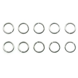 Argolla  8mm De Laton para Collar Y Pulsera Irp