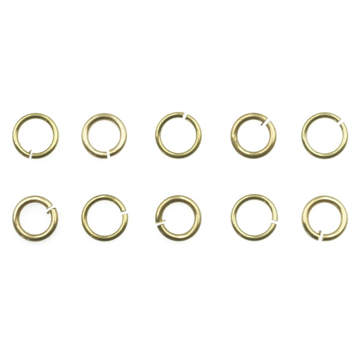 Argolla  4mm De Acero Inox para Collar Y Pulsera